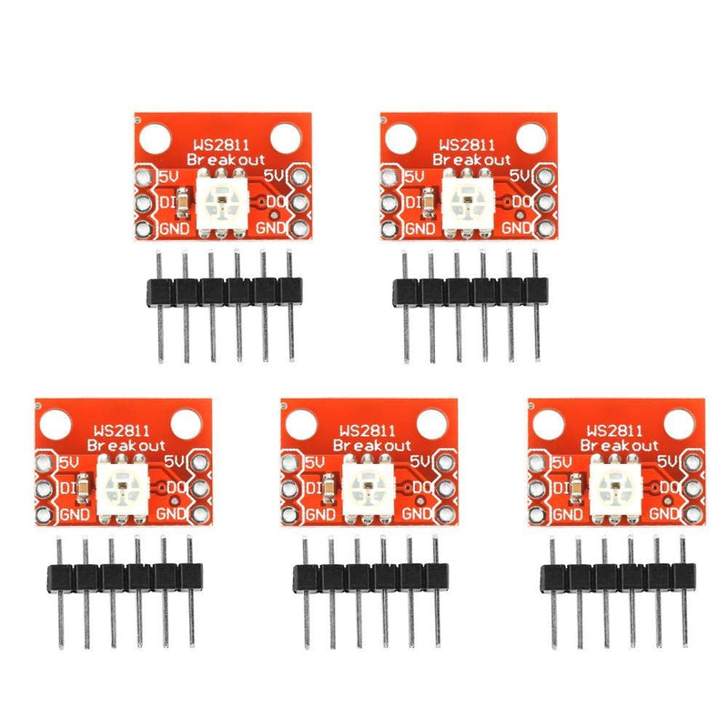 5 pieces breakout LED module WS2812 RGB 5050 RGB with WS2812S chip used for 5050 RGB LED
