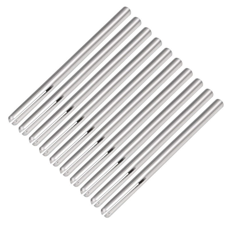 [Australia - AusPower] - sourcing map Sanding Disc Sandpaper Holder Shaft Straight Mandrel 3 mm Pack of 10 