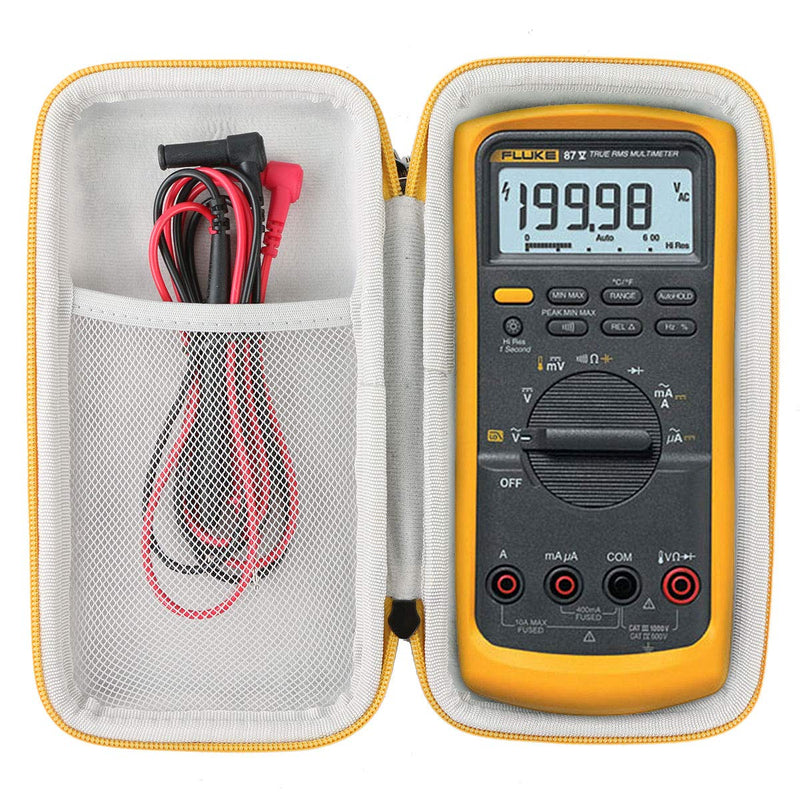 [Australia - AusPower] - Khanka Hard Case for Fluke 87 V Genuine Digital Multimeter Case Protective Cover (bag only) 