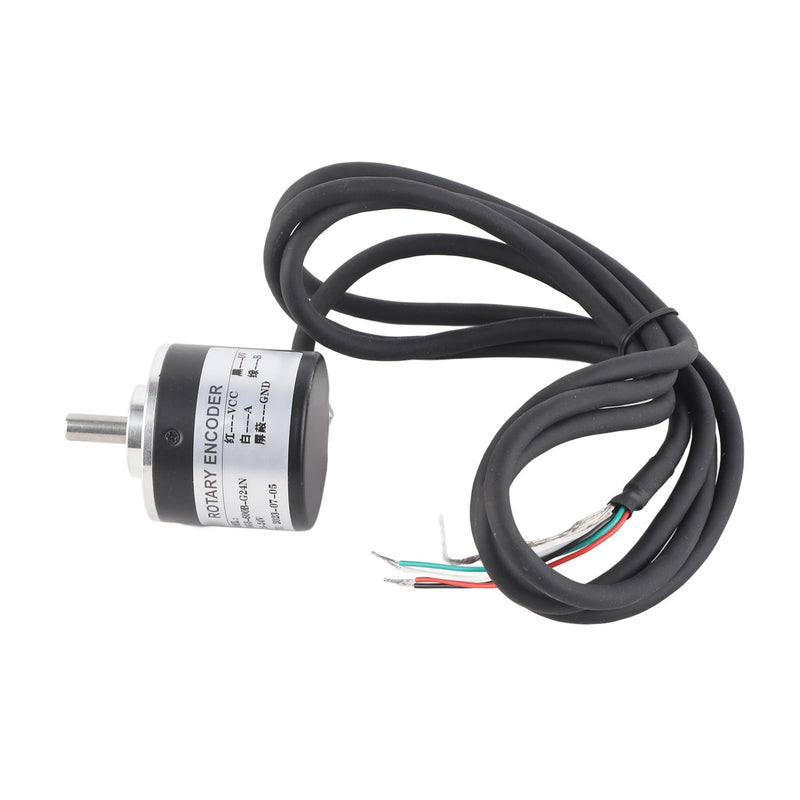 [Australia - AusPower] - 600P/R Rotary Encoder, Incremental Rotary Encoder, DC 5-24v 2 Phase, 600P/R Photoelectric Incremental Rotary Encoder, 5V-24V, AB 2 Phase Shaft 6 mm 