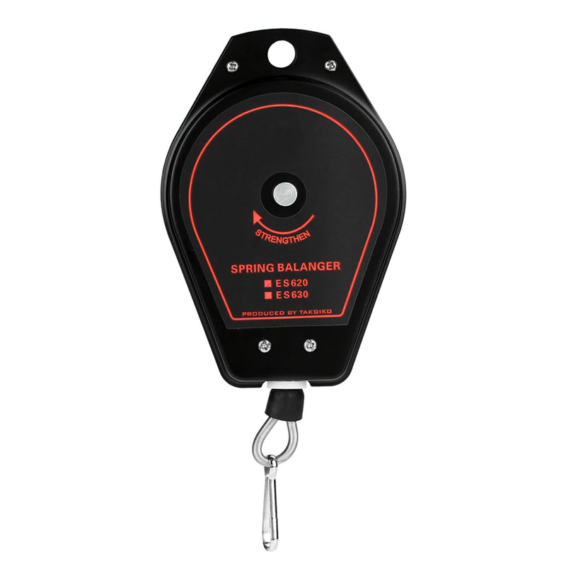 Retractable Spring Balancer, Jectse ES620 Metal and Rubber 0.6-2.0 kg Spring Balancer Retractable Tool Holder Hanger Spring Balancer Tool