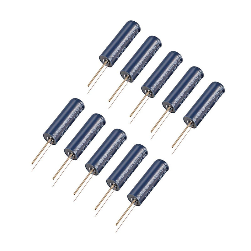 sourcing map SW-18010P High-Sensitivity Spring Electronic Vibration Sensor Switch Pack of 10
