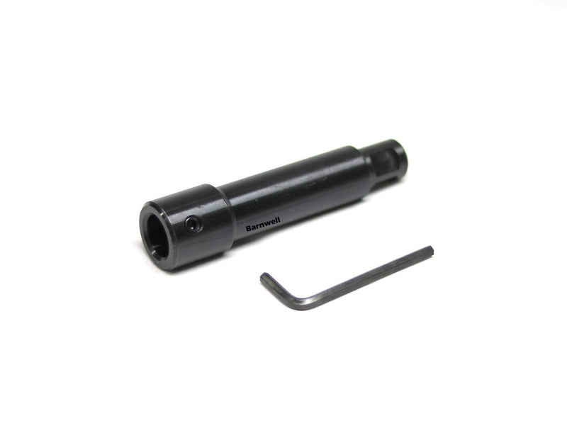 [Australia - AusPower] - Barnwell 100mm Long Mag Magnetic Drill Weldon Bit Cutter Extension Bar Arbor - Increase Depth of Cutter 