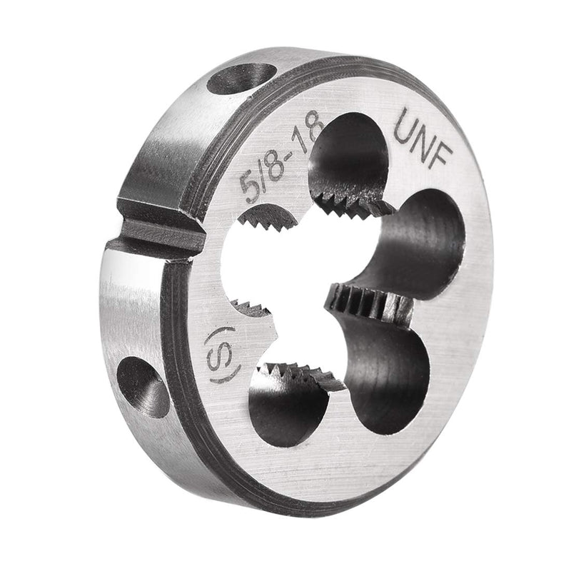 [Australia - AusPower] - sourcing map Right Round Die Die Die HSS HSS High Speed Steel 5/8" - 18 UNF 