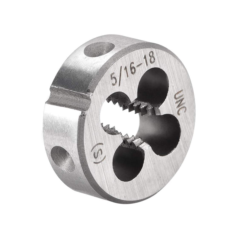 [Australia - AusPower] - sourcing map Round Die Machines Right Thread Die Alloy Tool Steel 5/16"-18 UNC 5/16-18 UNC 