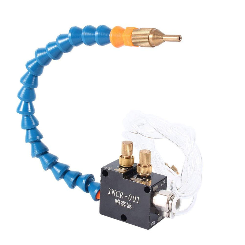 [Australia - AusPower] - Mist Coolant Spray System, Adjustable Metal Mist Coolant Mist Lubrication Spray System Unit for 8mm Air Pipes, CNC Lathe Milling Drill Chilling Stone Plastic Pipes 