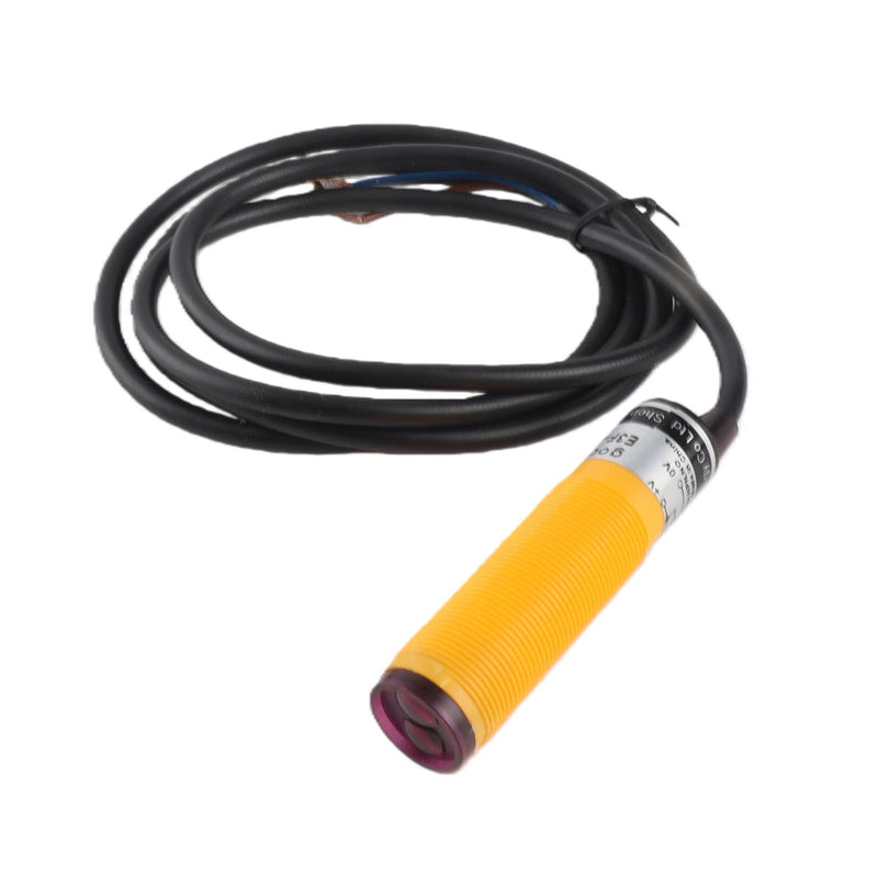 Photoelectric Proximity Sensor, Reflection Light Sensor E3F DS30C4, Sensing Distance 10-30 cm, NPN Normal Open, DC6-36V, for Automation, Conveyor Systems, DIY