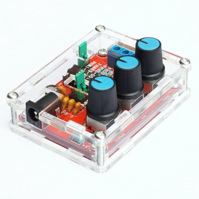 [Australia - AusPower] - ICQUANZX XR2206 High Precision Function Signal Generator DIY Kit Sinus/Triangle/Square Output 1Hz-1MHz Adjustable Frequency Amplitude 
