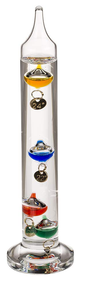 [Australia - AusPower] - Out of the blue Glass Galileo Thermometer 18cm 