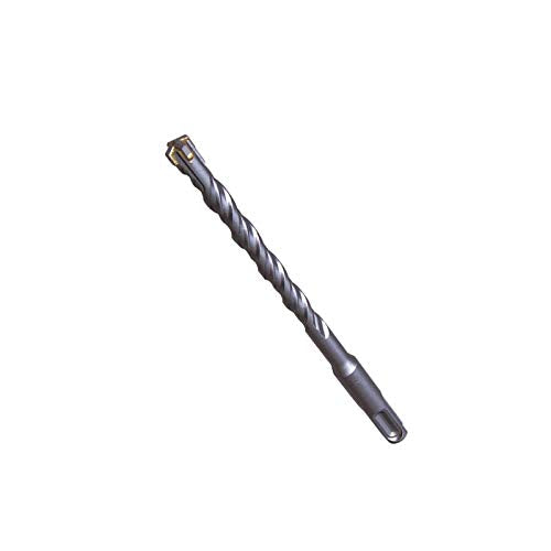 [Australia - AusPower] - SDS Plus Drill Bit 16 mm Diameter, Length 16 x 260 mm (Ideal for Drilling in Concrete/Natural Stone/Masonry, 4 Carbide Tips, Suitable for Reinforcing Iron) 