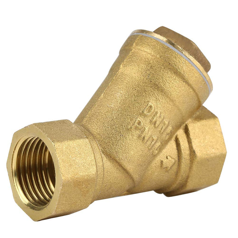 Brass Filter Connection Filter for Water Oil Separation DN15 Y-shaped Valve Connection