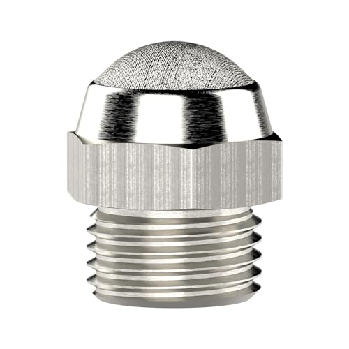 RIEGLER 156487-SD14ESFL Silencer Stainless Steel Flat G 1/4 SW 16 Pack of 1