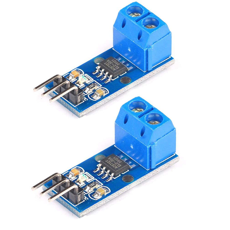 Hailege 2pcs 5A ACS712 Current Sensor Module ACS712 5A Current Detection Range