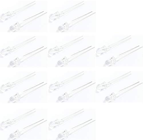 Hailege 20pcs 5 mm Photo Transistor PT334-6C Photo Transistor Round F5 3V