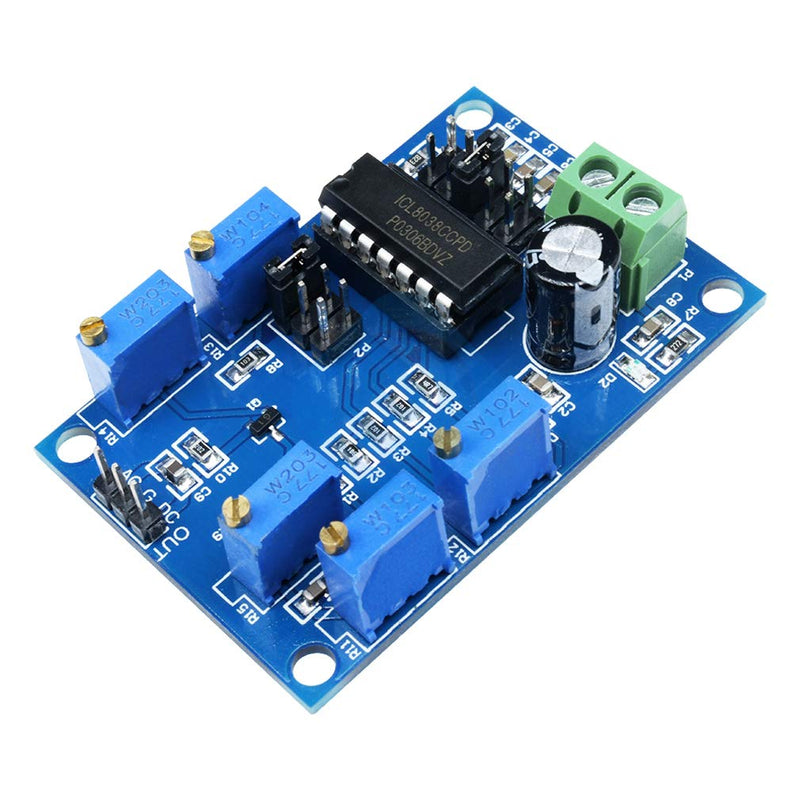 [Australia - AusPower] - Hailege ICL8038 DDS Signal Generator Module 10Hz-300KHz Function Signal Generator Sine/Triangle/Rectangular Output DC 12V-25V 