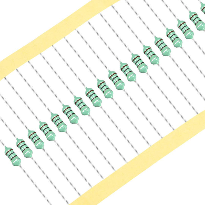 sourcing map 10uH 1W Axial RF Choke Coil Inductance 0512 Ring Inductor Colorful Pack of 25 | Ring inductance