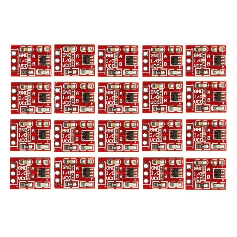 [Australia - AusPower] - Hailege TTP223 Capacitive Switch Button Module Self-Lock High Low Level Output 2.5-5.5 V Pack of 20 