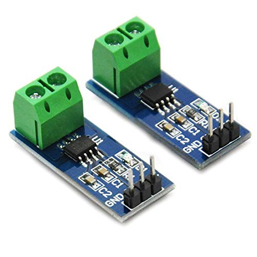 Hailege 2pcs ACS712 30A Current Sensor Module 30A Range ACS712 Current Module