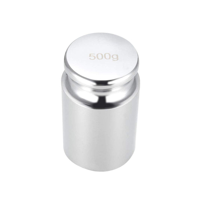 [Australia - AusPower] - sourcing map Gram Calibration Weight 500g M1 Precision Chrome Steel for Digital Scales 