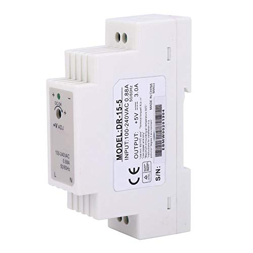 [Australia - AusPower] - FTVOGUE DR-15-5 DIN Rail Power Supply 15W 5V 3A DIN Rail Switching Power Supply DIN Rail Power Supply DIN Rail Power Supply 