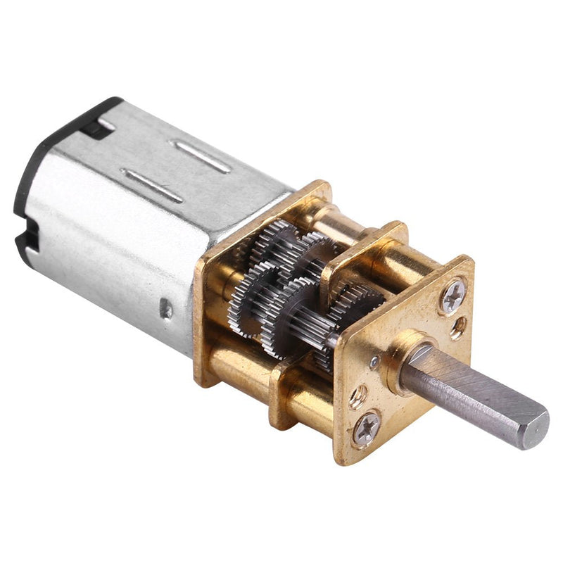 MAGT Gear Motor, DC 6V Electric Motor High Torque 1:1000 Reduction Motor DC Gear Electric Motor (6V 20RPM)