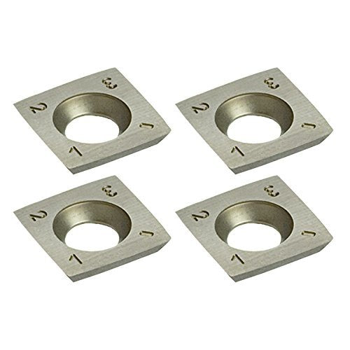 [Australia - AusPower] - mb-m® Set of 4 Taper Inserts / Reversible Blades HM 14 x 14 x 2.0 mm 