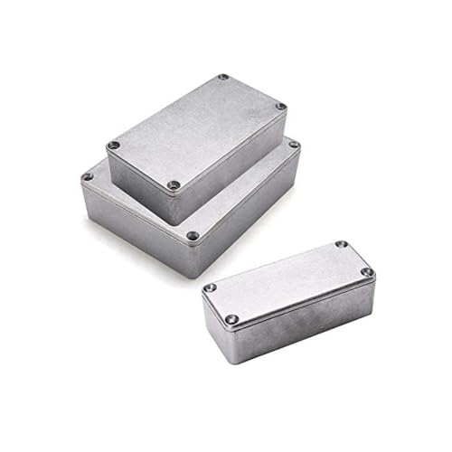 Supertool Die-Cast Aluminum Waterproof Electronics Project Enclosure for External Power Supply (1Pcs-1590B 122x66x39.5mm) 1590B+ 122 x 66 x 39.5mm