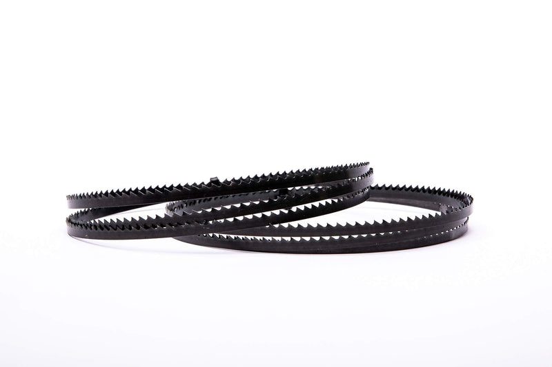 Set of 2 High Performance Bandsaw Blades 1425 x 6 x 0.65 mm, 6 ZpZ Made of Tool Steel HSS for Wood, Hardwood, Aluminum etc. Saw Band for the Following Machines: Gemex, Budget, Interkrenn, Rexon, Güde, Ferm etc.