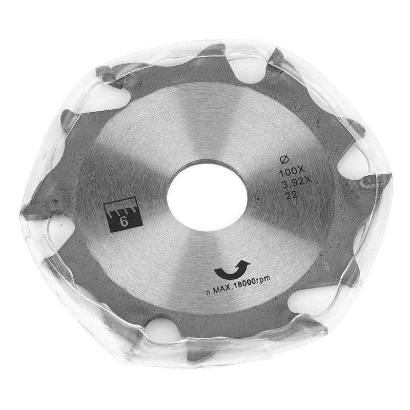 [Australia - AusPower] - Biscuit Jointer Blade, 100mm Carbide Biscuit Jointer Blade Cutter Replacement for Woodworking 