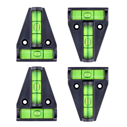 Firecore 4 Pcs Motorhome & T Level Cross Check Multi Purpose Spirit Level T Level-B