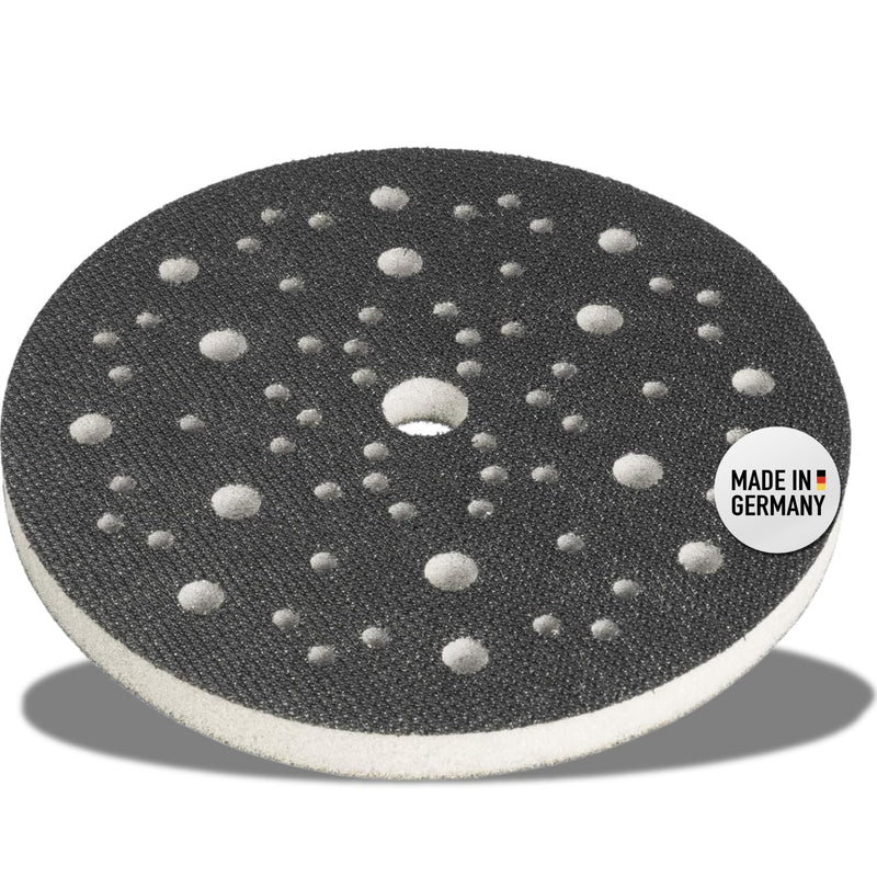 [Australia - AusPower] - Soft pad 150 mm 67-hole foam (soft) for Mirka Abranet, interface pad soft, buffer pad for sanding disc/polishing pad and Velcro sandpaper DFS 