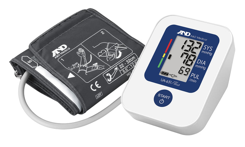 A & D Medical UA-651 Plus Blood Pressure Monitor with AFib Screening UA-651Plus