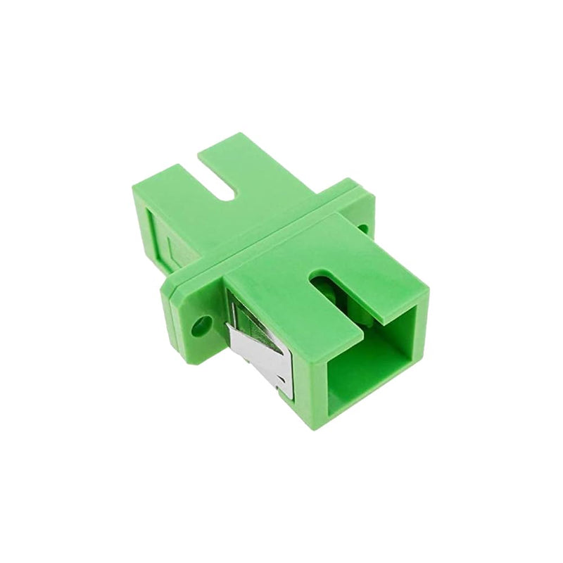 Elfcam - Fibre Optic Adapter SC/APC Female Female Simplex Single Mode 1 Piece 1 pc. SC-SC APC Simplex