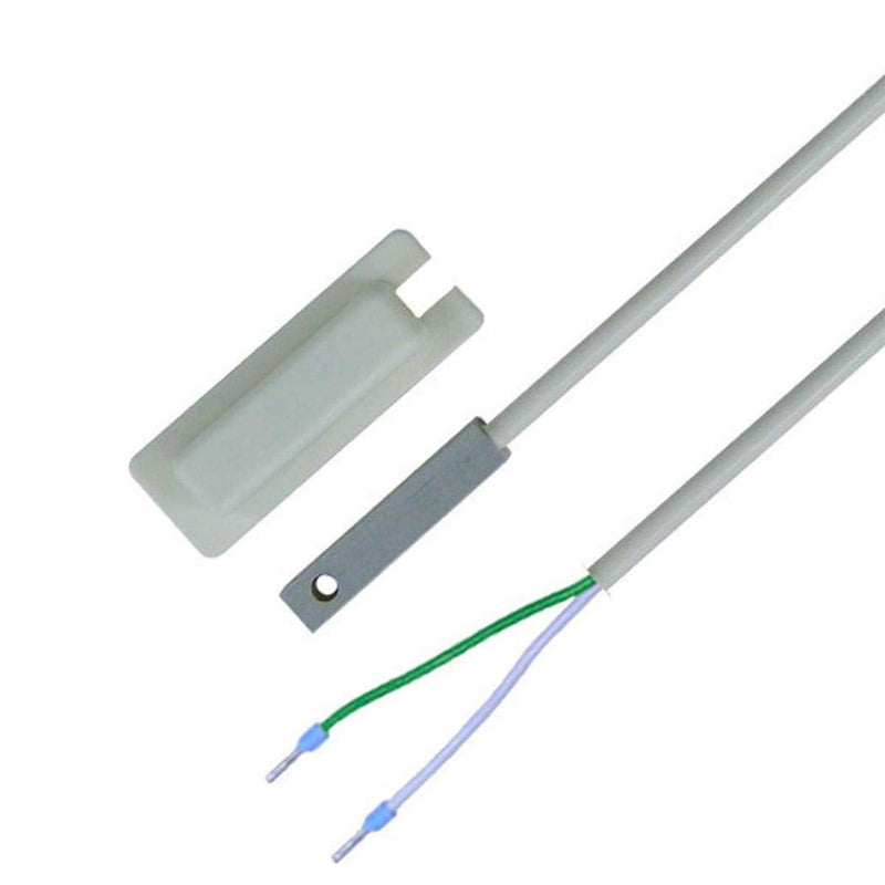 [Australia - AusPower] - iOVEO 048OF02202 PT1000 Surface Sensor with Self-Adhesive Protective Cap, Temperature Sensor, Probe, PVC Cable, 2 Metres 2 Meter 