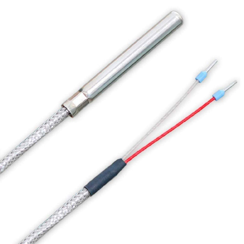 [Australia - AusPower] - iOVEO 039HG02202 Flue Gas Sensor / Temperature Sensor / Collector Sensor up to 400 °C with GLS Connection Cable and PT1000 Sensor 2 Meter Single 