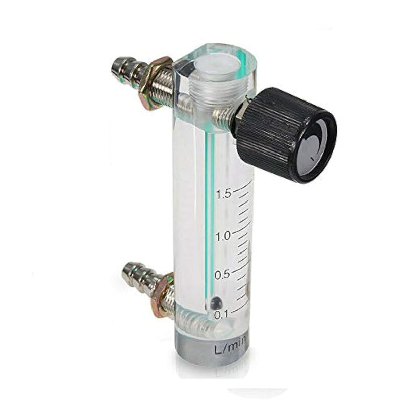 [Australia - AusPower] - Vogueing Tool Flowmeter with Control Valve YB-4M Air Flow Meter Gas Regulator for Oxygen, Air and Gas（0.1-1L/min） 