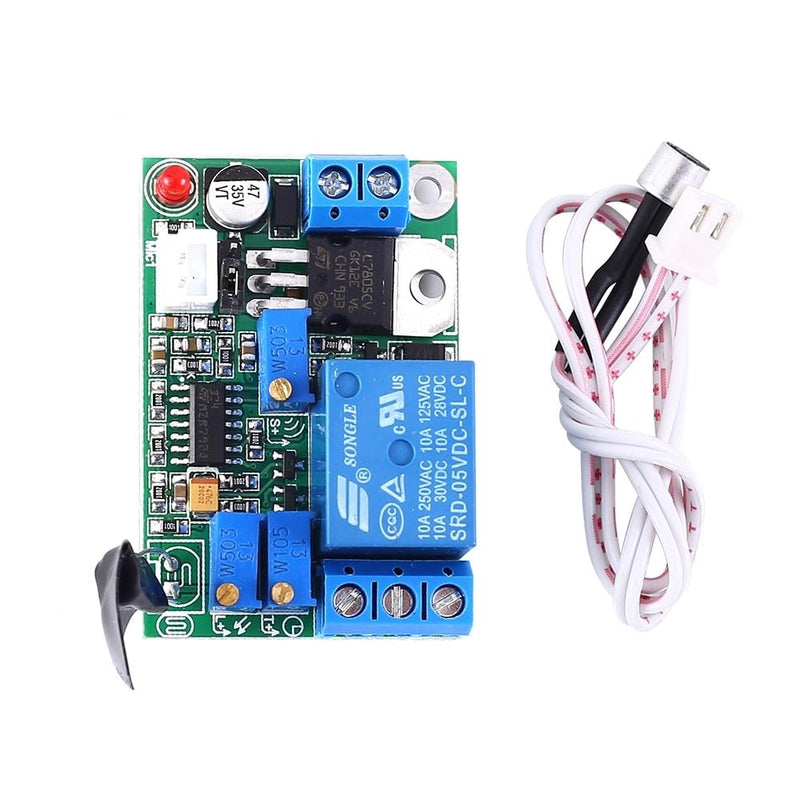 Sound Sensor Relay Switch Module, 12V/24V Microphone Light Sensor Controller Module 3s~60s Adjustable Relay Delay Switch Module