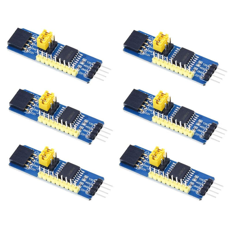 [Australia - AusPower] - ZkeeShop PCF8574 IO Expansion Board I2C Interface I/O Expander I2C Bus Evaluation Development Module Pack of 6 