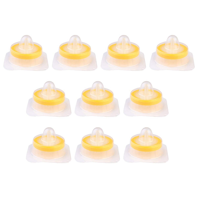 [Australia - AusPower] - iplusmile 10-Piece Syringe Filter - Sterile Syringe Filter - Disposable Syringe Injector Filter 0 22 um 33 mm Pes Membrane 
