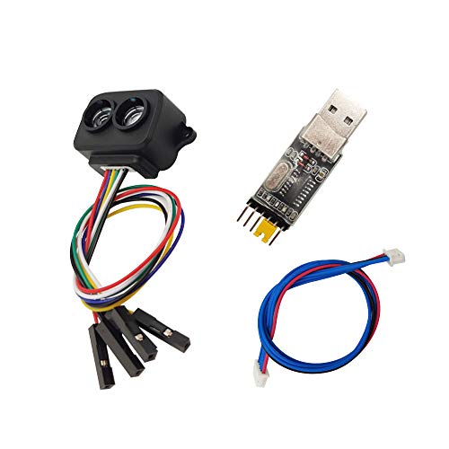 SmartFly Info TF-Luna Lidar Sensor 0.1-8m Short Distance Single Point Rangefinder Module UART/I2C Compatible with Pixhawk, Arduino and Raspberry Pi for Drone/Robot Obstacle Avoidance