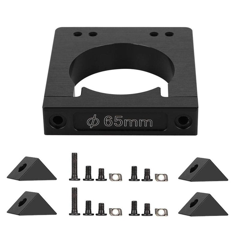 [Australia - AusPower] - CNC Motor Mount, Spindle Motor Mount, CNC Motor Clamp, High Precision Dimensions for CNC Milling Engraving Machine (65 mm) 65 Mm 