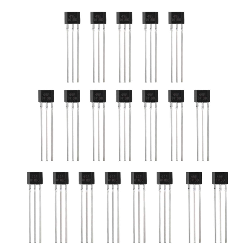 [Australia - AusPower] - OTOTEC 20 x 49E OH49E SS49E Linear-Sensoren S49E TO-92 3 Pins Sensorelement Schalter für Elektrofahrzeuge Motorreparatur 