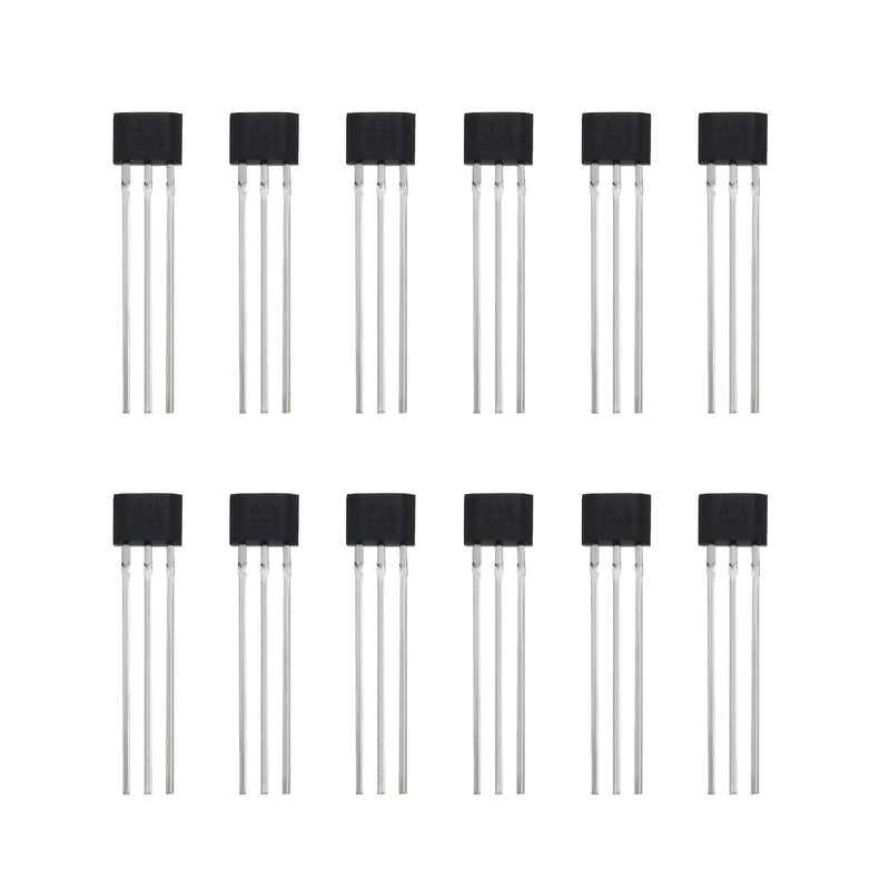 OTOTEC 12pcs. 41F TO-92S SS41F 0H41 SH41 S41 Bipolar Hall Effect Sensor Magnetic Detector 3-Pole Sensor for Motor Vehicles Electric Cars Automotive Engine Industry