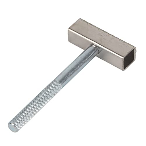 Aramox Sharpening Stone Dresser T-shaped Grinding Wheel 85mm Diamond T-shaped Grinding Wheel Disc Stone Straightener Right Tool Dressing Bench Grinding Machine Electroplated