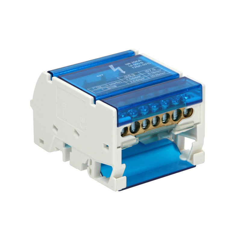 [Australia - AusPower] - Orno 4 Row 7 Terminal Distribution Block 7 fils 