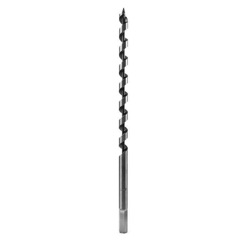 [Australia - AusPower] - QWORK Wood Twist Drill Bit Diameter 16 mm Total Length 300 mm Pack of 1 16 x 300 mm 