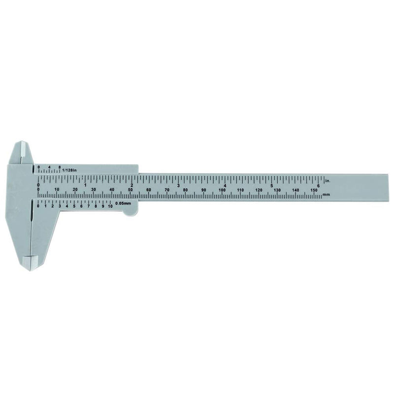 150 mm Eyebrow Ruler, Double Scale Calliper Ruler, Plastic Caliper, Positioning, Eyebrow Ruler, Micrometer, for Permanent Make-Up, Tattoo, Eyebrow Line, Lip