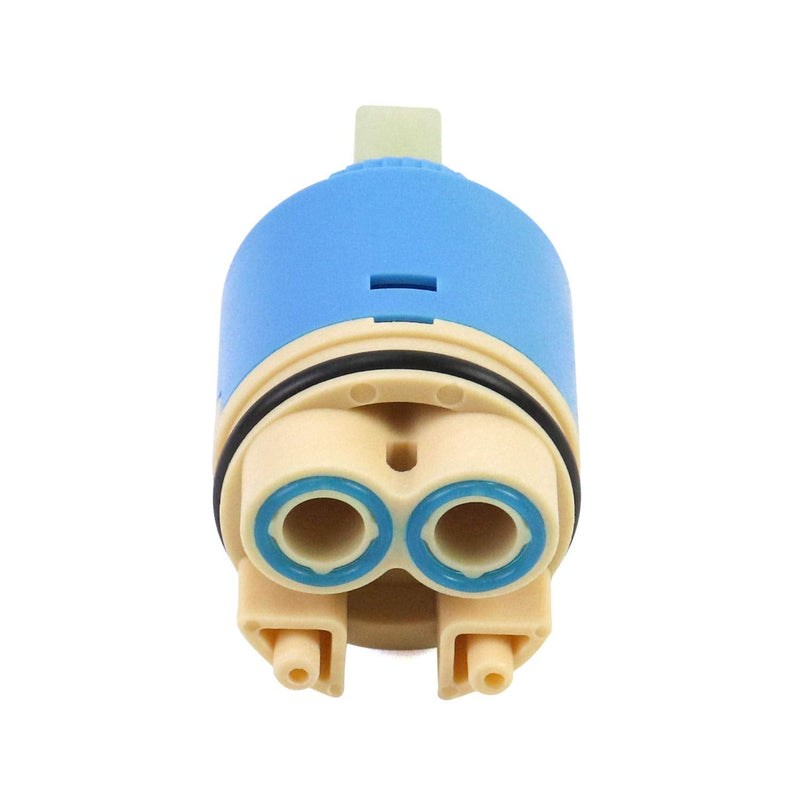 [Australia - AusPower] - QWORK Tap Cartridge, Ceramic Tap Cartridge for Kitchen Taps, Mixer Taps, with Cartridge Base, 35 mm 35 mm mit Kartuschenboden 