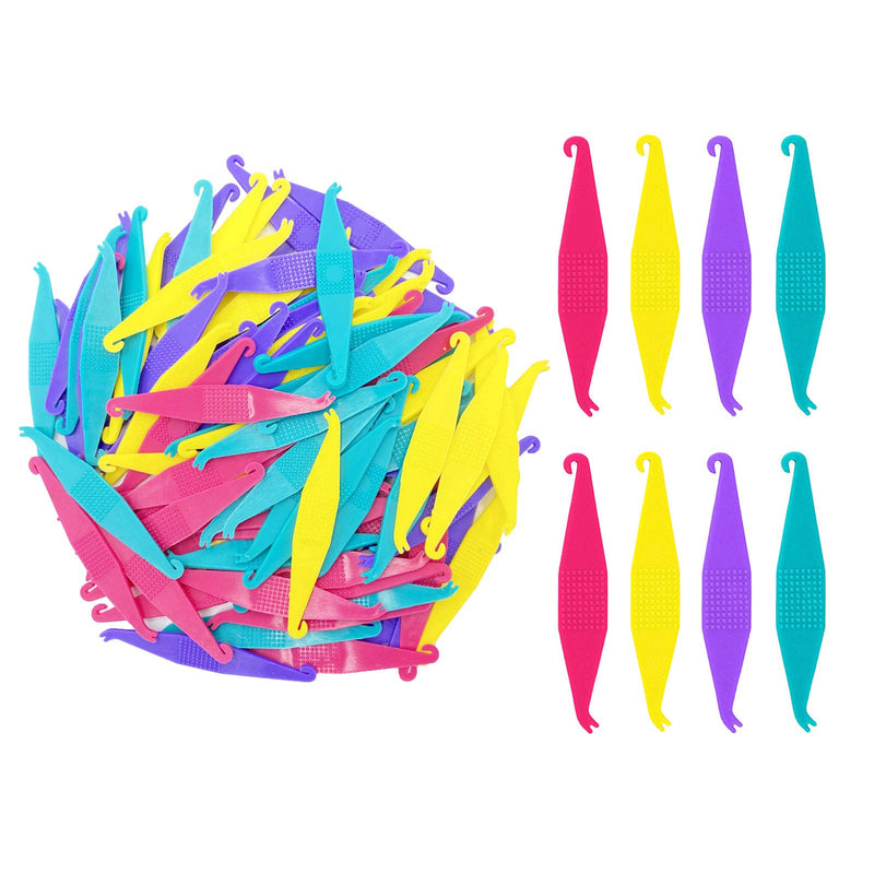 Disposable Plastic Orthodontics Elastic Bands for Braces Approx 30 Pieces Multicolor Pack of 30