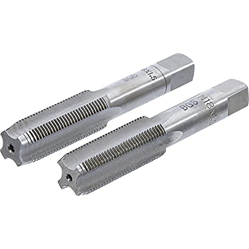 BGS 1900-M18X1.5-B Tap, Tap, Pre- and Finishing Tap, M18 x 1.5 | 2-piece set. Tool steel (GCr15) M18 x 1,5 M18*1.5